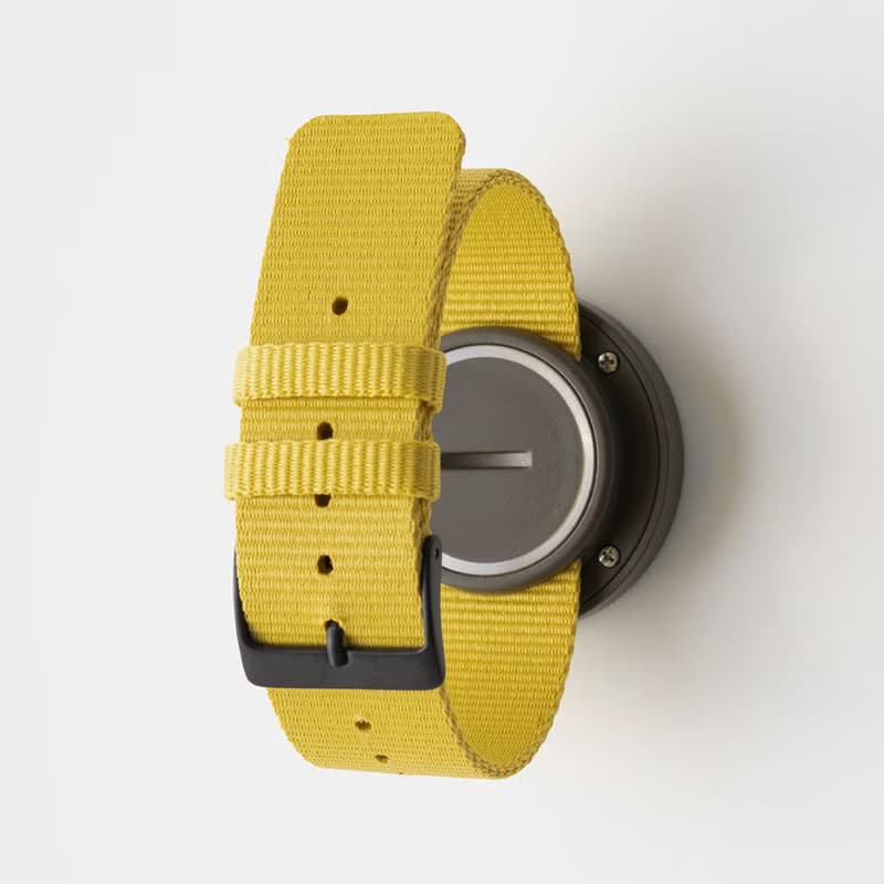 日本 YOT WATCH 40mm手錶 / 芥末黃