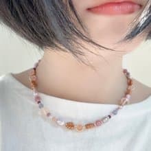 zi2.rennt串珠|Tulip Wings|項鍊 花朵項鍊 手作項鍊 串珠