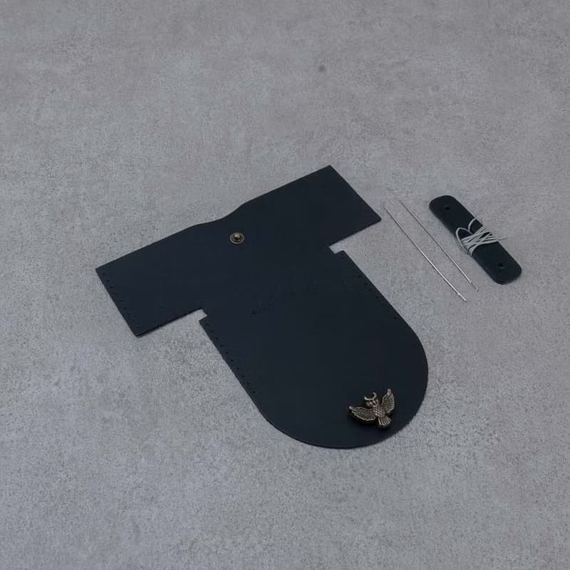 名片零錢包 真皮錢包 線上教學 含材料包 教學影片 禮物
