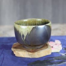【送禮好物】微瑕疵 天然落灰 柴燒茶碗 名家葉敏祥手作 150ml