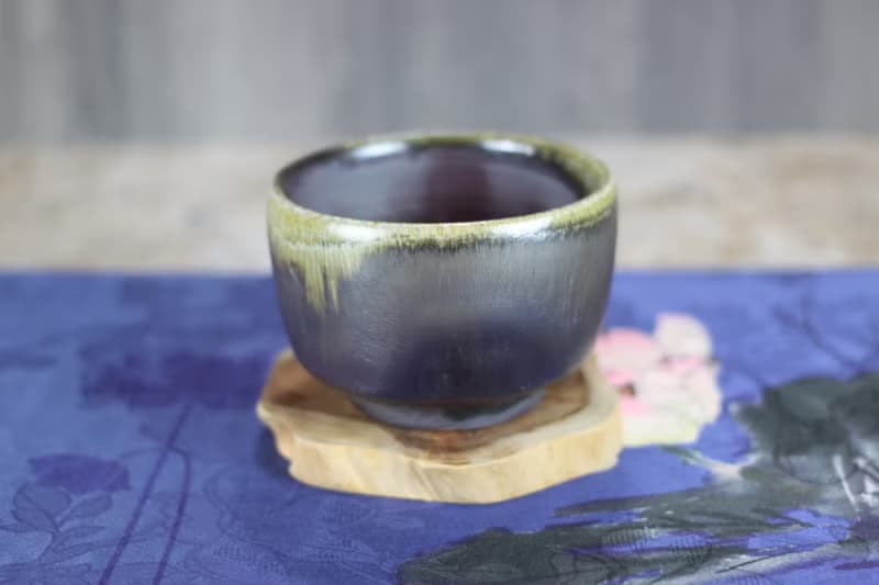 【送禮好物】微瑕疵 天然落灰 柴燒茶碗 名家葉敏祥手作 150ml