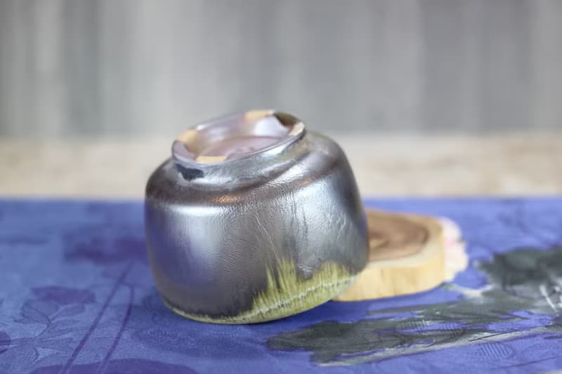 【送禮好物】微瑕疵 天然落灰 柴燒茶碗 名家葉敏祥手作 150ml
