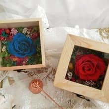 【藍芯手作】潘朵拉花園・乾燥花 永生花 情人節禮 開幕禮 母親節