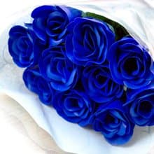 十全十美-可抽取10朵香皂玫瑰花花束(4色可選) 情人節 生日 畢業