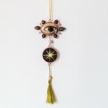 Stained glass ornament, Glass home décor