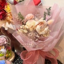 擴香索拉花束精美花束/乾燥花/永生花/情人節/母親節/畢業禮物