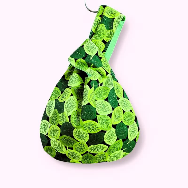 【MY。手作】 手腕袋 ~ 青青小葉子