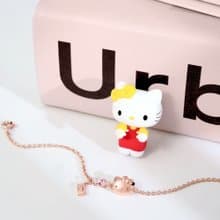 Small Gift for U系列-Hello Kitty 凱蒂貓禮物純銀手鍊