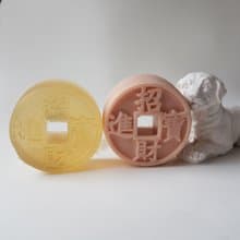 好運蜂蜜精油手工皂, 年節伴手禮 - 招財進寳 (二入)