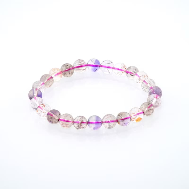 寶麗金珠寶-天然超七水晶手珠 手鍊