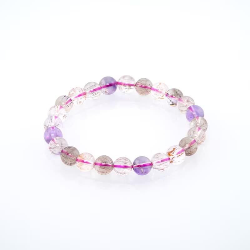 寶麗金珠寶-天然超七水晶手珠 手鍊