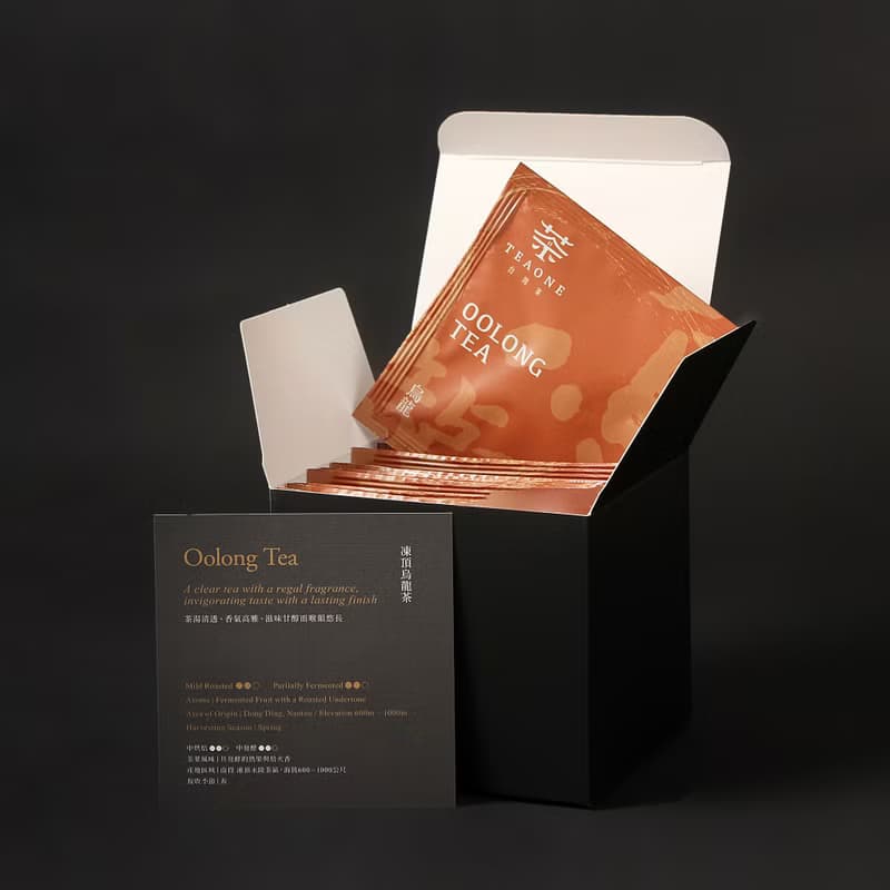【TeaOne I 原葉茶包】凍頂烏龍茶 Oolong Tea【淨重3g*12包】