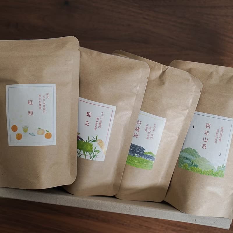 【在地品飲端午禮盒】四大紅茶禮盒│茶說旅行/台灣茶/日月潭紅茶