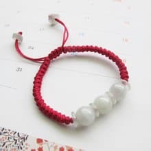緬甸玉 水沫石【珠圓玉潤】翡翠 天然A貨 手鍊 避邪 圓滿