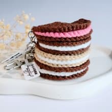 Amelia Jewelry丨咬一口! OREO餅乾吊墜丨鉤針手作毛線編織吊飾