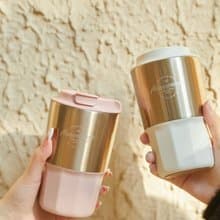 日本 MOMOCONCEPT 幾何 棱線咖啡杯 460 ml