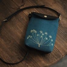 手工刺繡小茴香手袋