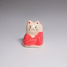 街頭開運招財貓-T恤貓-LOVE