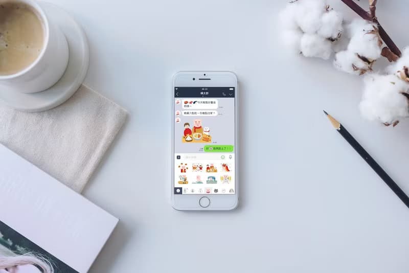 LINE 貼圖訂製 | 人像 家人 情侶 朋友 似顏繪