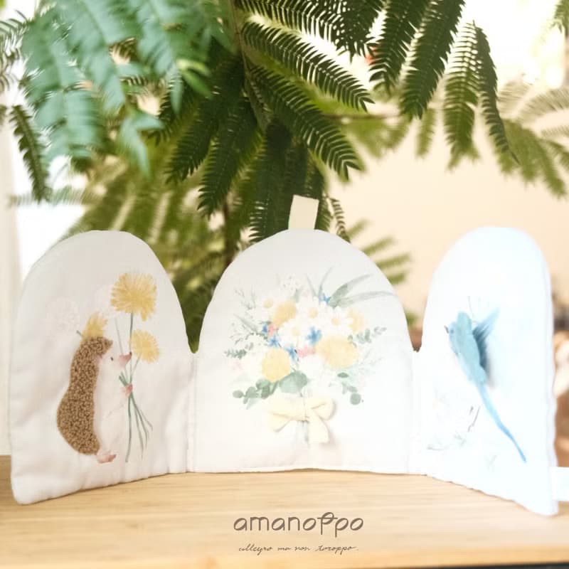 【日本amanoppo】安撫花束布書