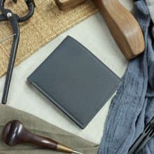 法國山羊皮2024新款薄身短銀包 短夾 錢包 錢夾 皮夾