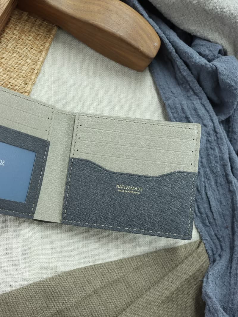 法國山羊皮2024新款薄身短銀包 短夾 錢包 錢夾 皮夾