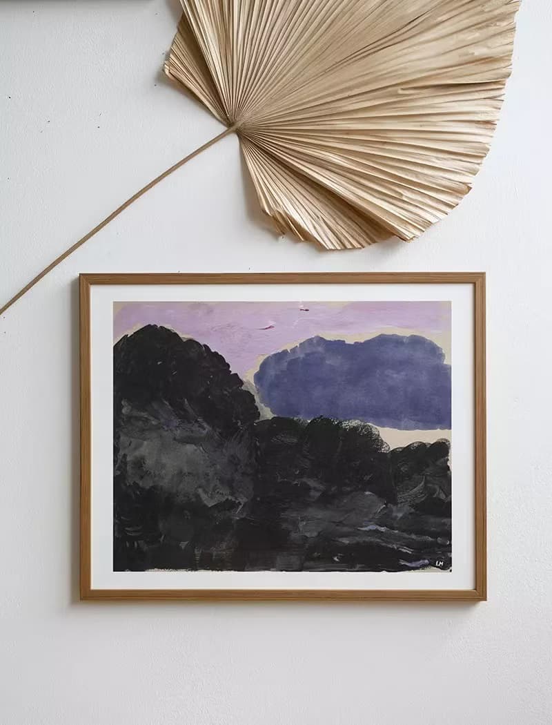 Isis Maakestad - 瑞典藝術家設計海報 CLOUD POSTER