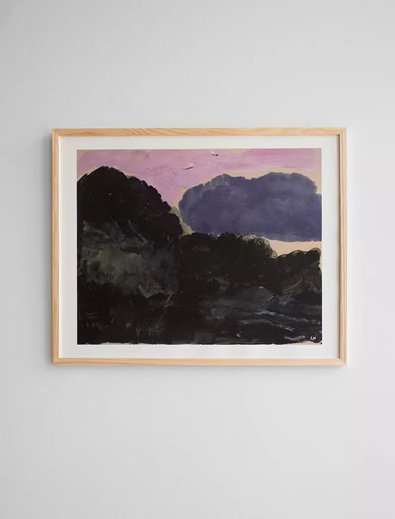 Isis Maakestad - 瑞典藝術家設計海報 CLOUD POSTER