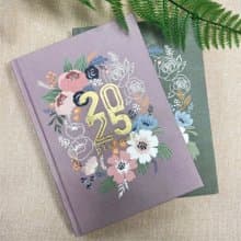 2025手帳/週計畫筆記本_莫蘭迪花語/療癒時光系列