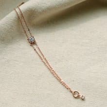 圓氐  典雅女伶 芭蕾璀璨之星手鍊   鍍玫瑰金色