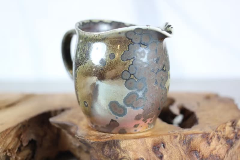 【送禮好物】天然落灰 柴燒茶海 公道杯 名家葉敏祥手作 220ml