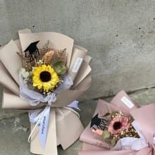 2022向日葵花束 畢業花束 畢業快樂 擴香花束