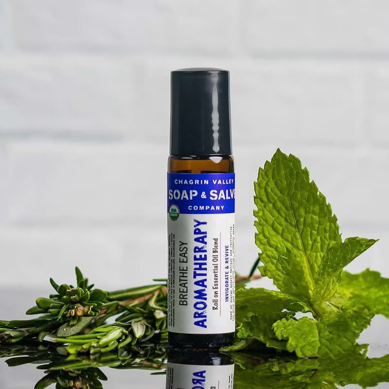 預購 有機精油滾珠瓶 10mL/清爽晨風/桉樹/薄荷/茶樹/香