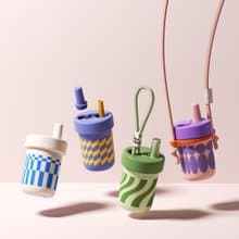 450ml 陶瓷保溫BOBO吸管杯