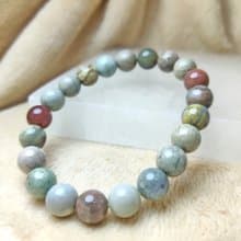 爆裂紋 阿拉善 瑪瑙 Agate 9mm 11mm手串 手鍊 天然水晶