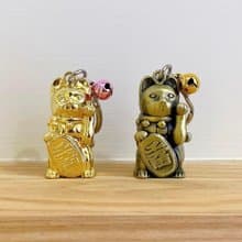 招財貓抽籤筒鑰匙圈