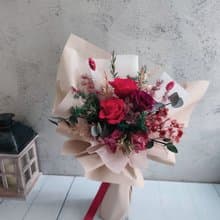 永生花束- 韓式不凋花束 情人節禮物