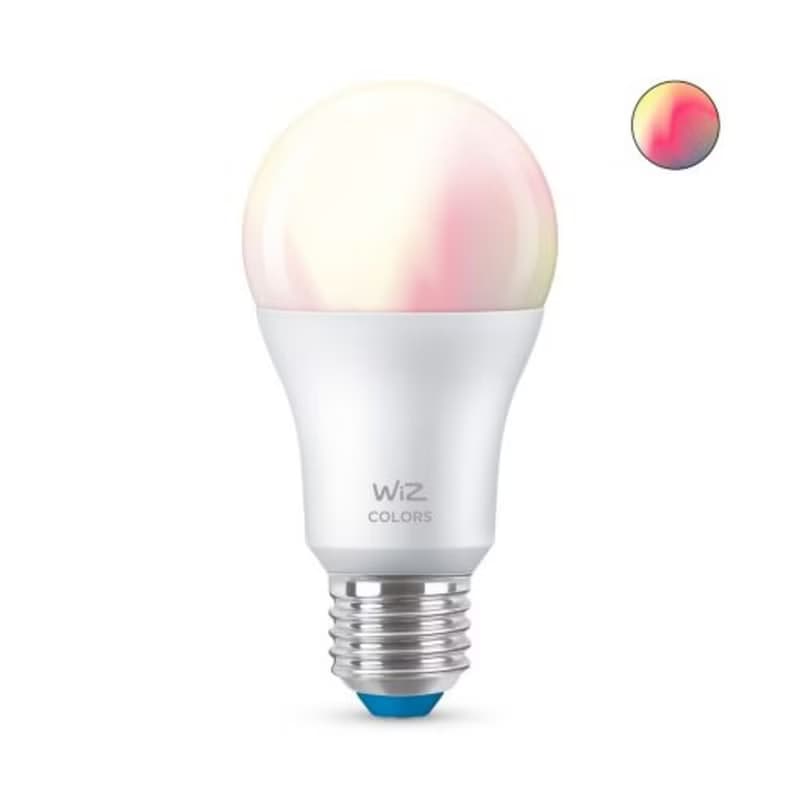 WiZ Wi-Fi黃白光彩光 智能LED燈泡- 8W / E27螺頭 / A60