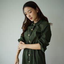 TONGMUAN 洋裝 - 綠色