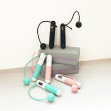 智能計數兩用跳繩 | 靜音旋轉、繩長可調