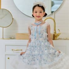 Peony Dress - white
