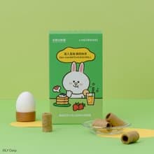 【大武山牧場】LINE FRIENDS 特別款 蛋入蛋捲 靜岡抹茶