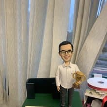 【老闆榮休獎盃】老闆退休禮物 人像公仔