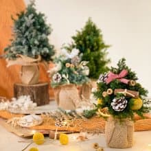 【在家體驗】 一起手作熹微晨光 x 不凋雪松聖誕樹手作DIY