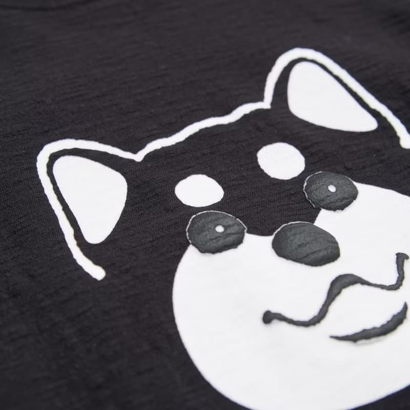 江戶勝 日系 童裝 黑丸賣萌微笑短袖T恤(黑色)#上衣#勝太郎