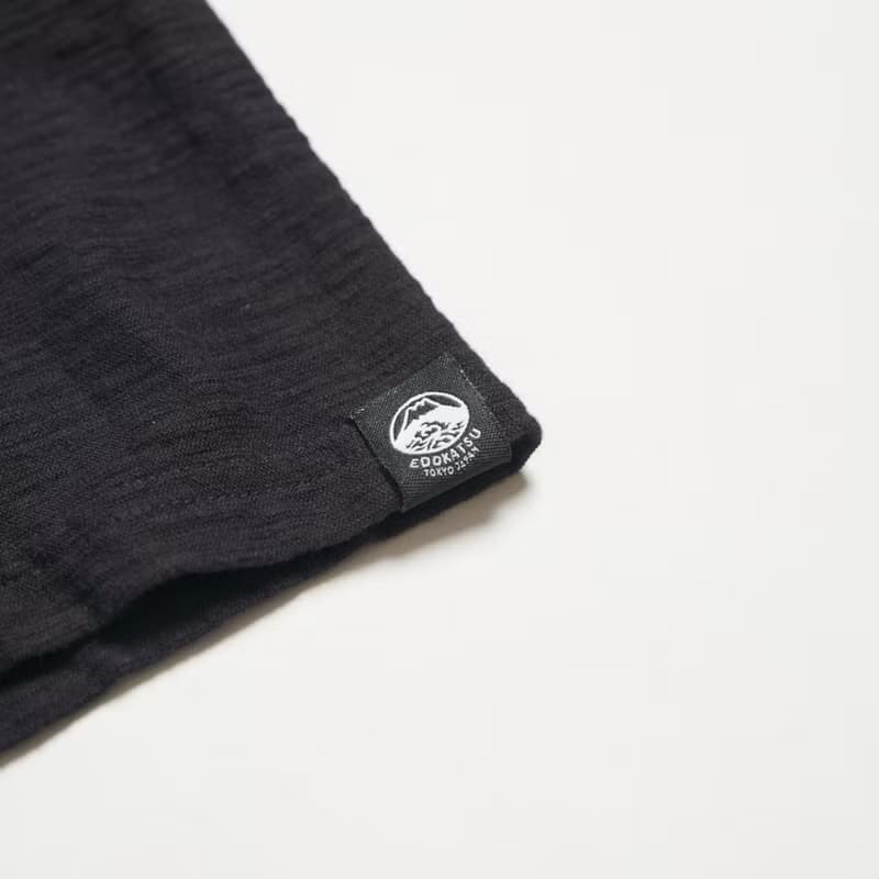 江戶勝 日系 童裝 黑丸賣萌微笑短袖T恤(黑色)#上衣#勝太郎