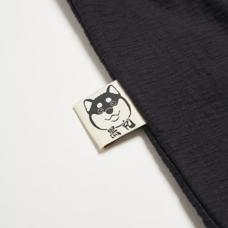 江戶勝 日系 童裝 黑丸賣萌微笑短袖T恤(黑色)#上衣#勝太郎