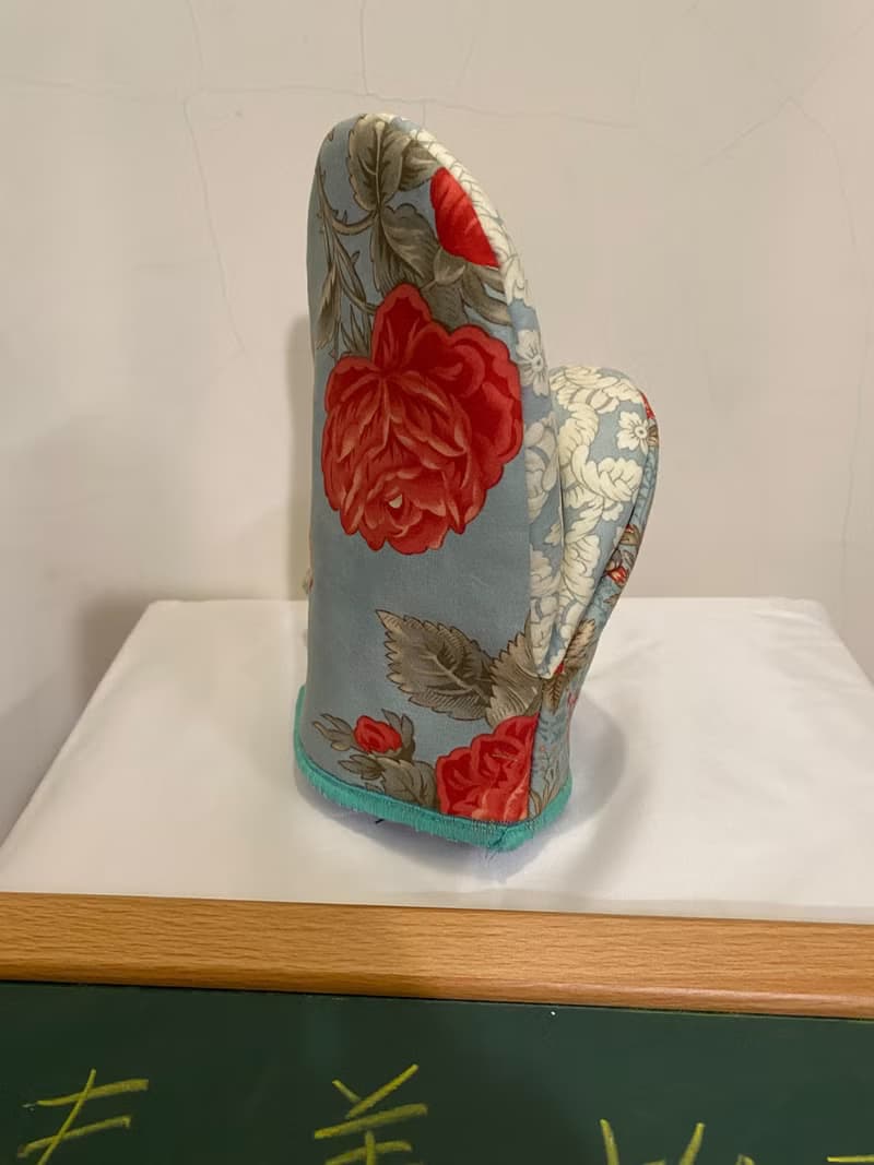 漾系-隔熱手套-紅花版