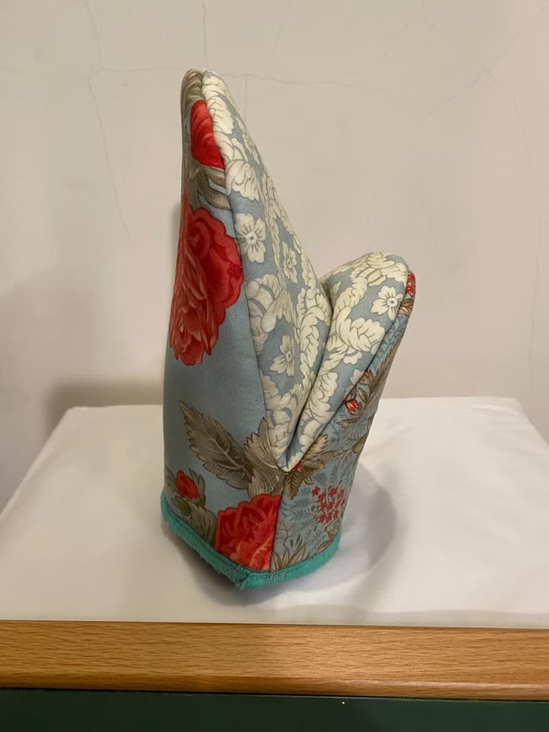 漾系-隔熱手套-紅花版