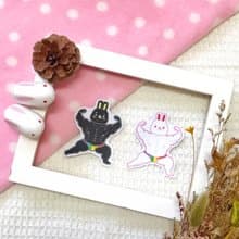 兔年春聯-半甲猛男兔漢森